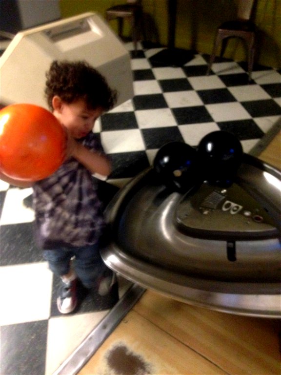 Customer Image (Adorable Strong Toddler Bowling)