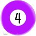 Review the OnTheBallBowling Billiard Purple 4 Ball