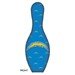 Review the OnTheBallBowling NFL Los Angeles Chargers Bowling Pin