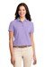 Port Authority Womens Silk Touch Polo Shirt Lavender