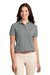 Review the Port Authority Womens Silk Touch Polo Shirt Cool Grey
