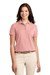 Review the Port Authority Womens Silk Touch Polo Shirt Light Pink