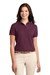 Review the Port Authority Womens Silk Touch Polo Shirt Maroon