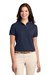 Review the Port Authority Womens Silk Touch Polo Shirt Navy