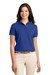 Review the Port Authority Womens Silk Touch Polo Shirt Royal