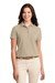 Review the Port Authority Womens Silk Touch Polo Shirt Stone