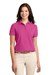 Port Authority Womens Silk Touch Polo Shirt Tropical Pink