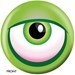 Review the OnTheBallBowling Monster Eyeball-Green